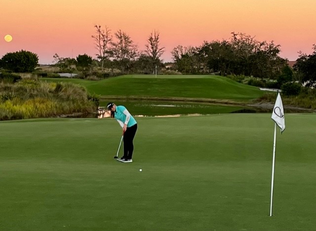Abby Smith College Golf Recruit 2025 Putting Butch Harmon Golf Academy Floridian College Golf Pipeline Arlen Bento Jr. 